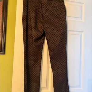 Chico's Brown Women’s  Geometric Ankle Pants
